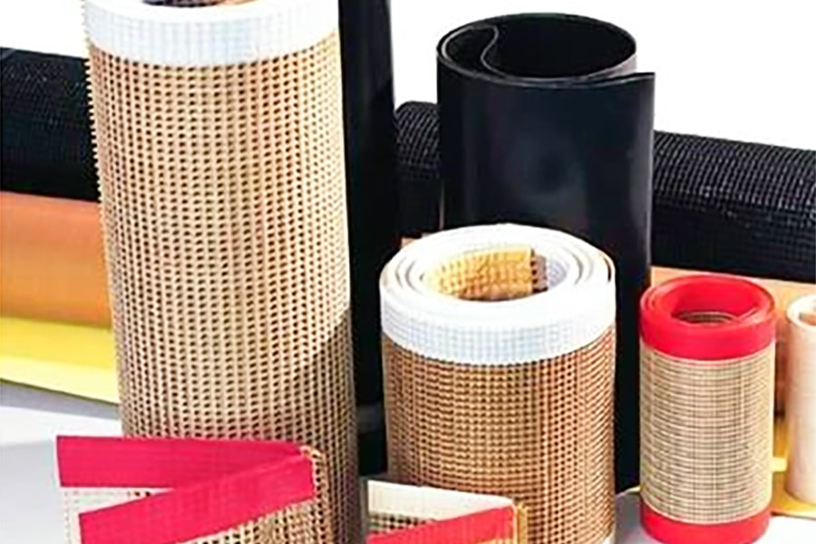 উচ্চ তাপমাত্রা প্রতিরোধী PTFE জাল বেল্ট PTFE জাল পরিবাহক বেল্ট উচ্চ তাপমাত্রা প্রতিরোধী PTFE জাল বেল্ট PTFE জাল পরিবাহক বেল্ট